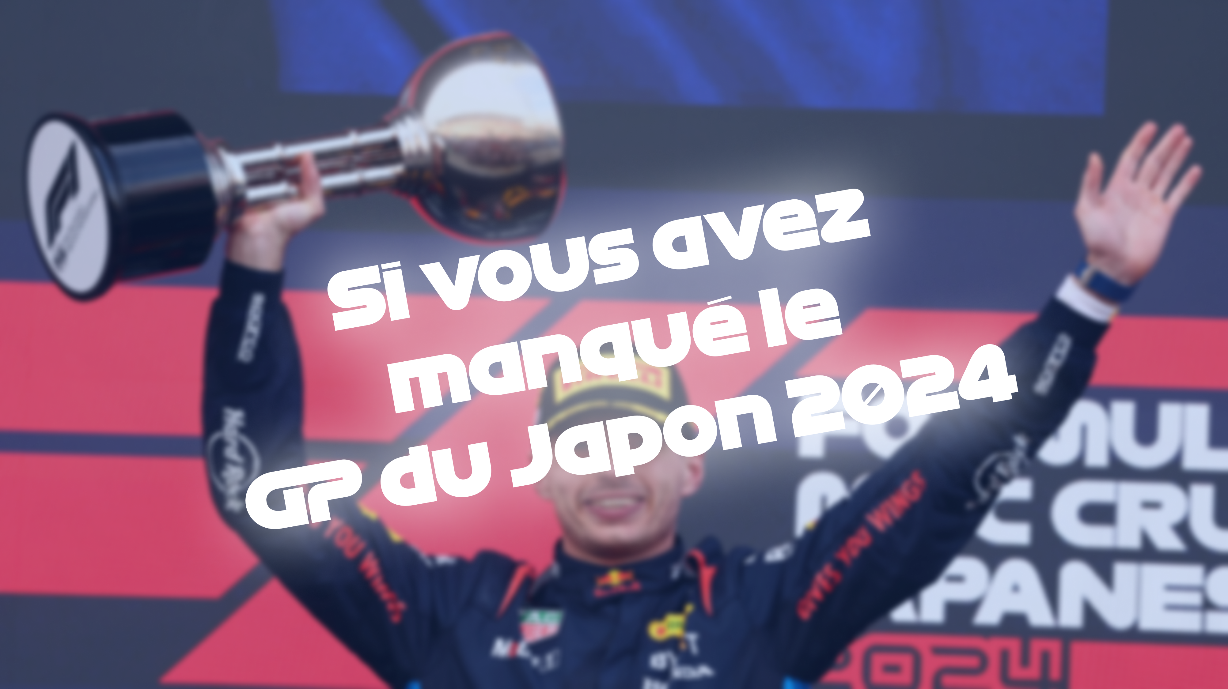 Vainqueur du GP Japon 2024 F1